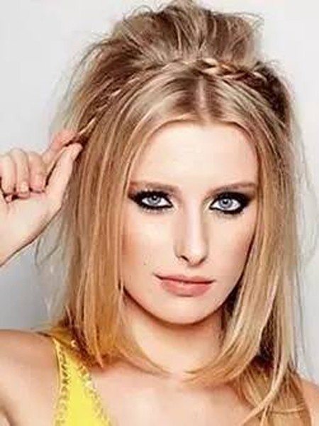 3-6岁儿童简单扎发幼儿园儿童编发,扎发教程简单好看编发