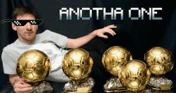 恭喜梅西获得第八座金球奖图片,梅西获得第五座金球奖