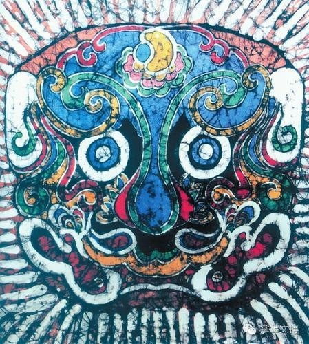 画一幅关于蜡染的画,适合新手的蜡染画