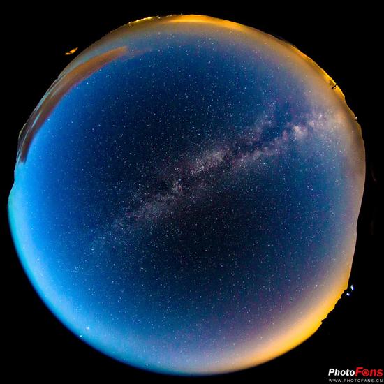 如何拍出璀璨绚丽的星空,流光快门怎么拍摄绚烂星空