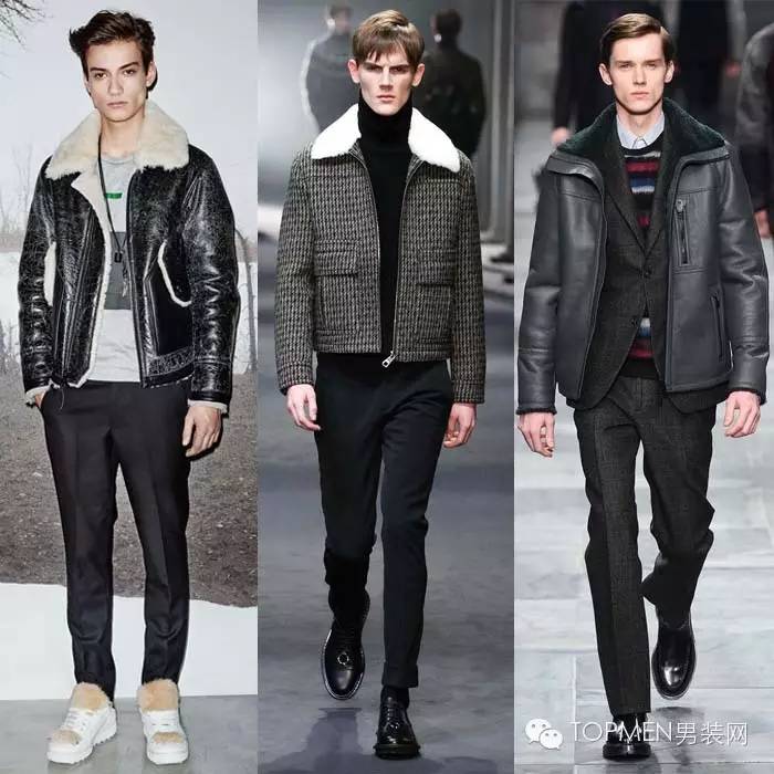 复古保暖夹克,belstaff剪羊毛飞行员夹克