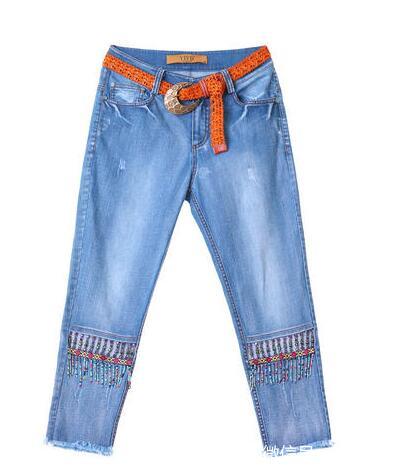 高街潮流百搭透气休闲裤,牛仔潮裤穿搭时尚套装