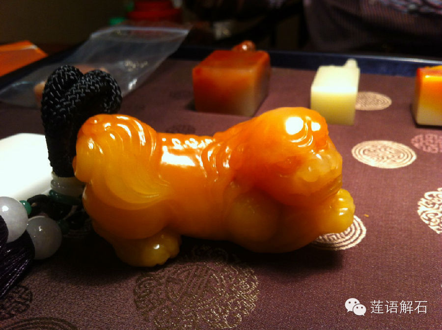 寿山石的精致雕刻完美的艺术珍品,寿山石之美作品