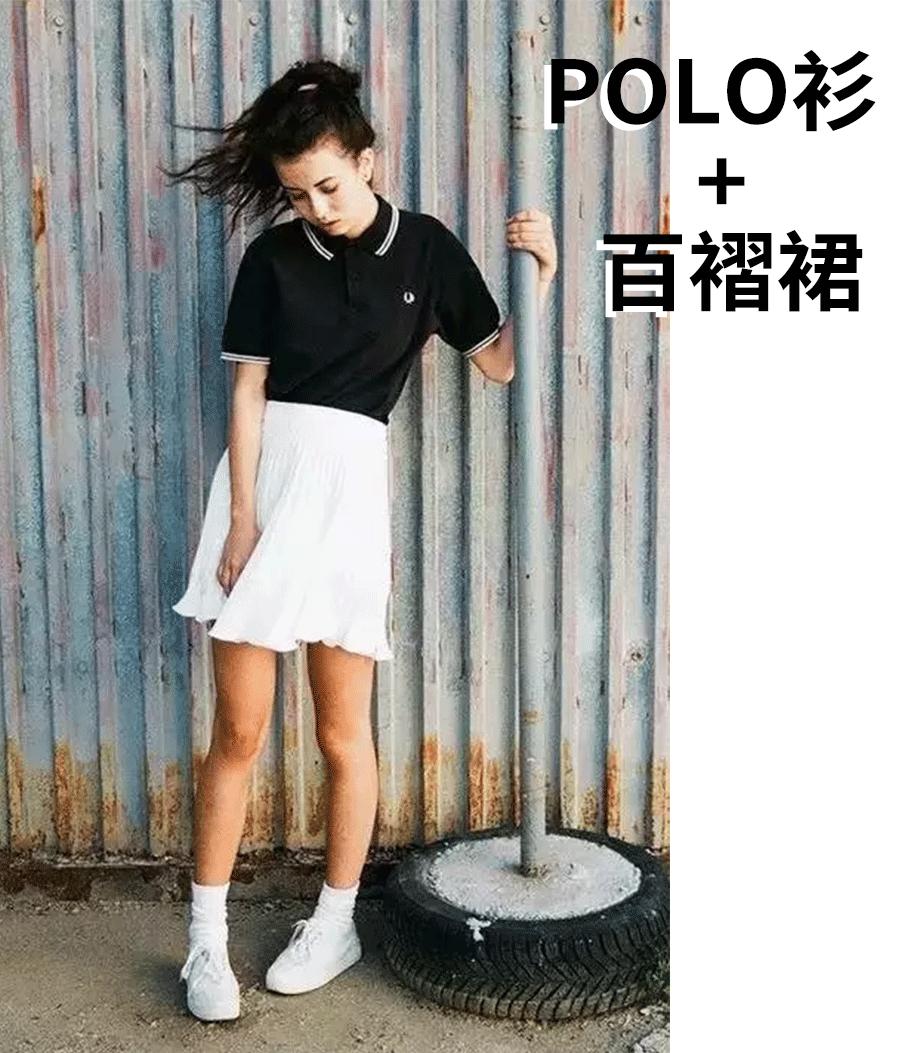 韩版学院风polo衫测评,polo衫英伦风美式复古