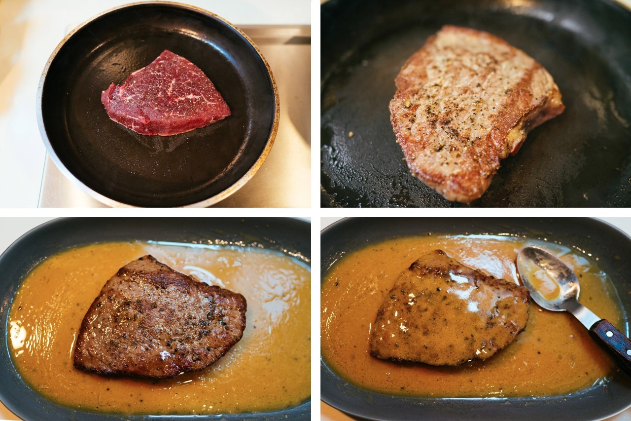 芝麻酱拌牛肉卷,黑胡椒酱汁牛肉卷的做法