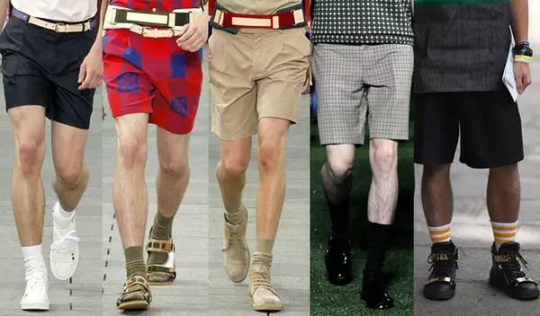 潮男简单短裤搭配什么鞋,潮男短裤训练