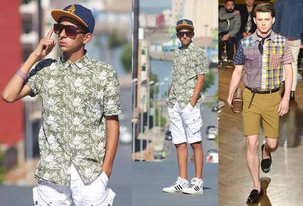 潮男简单短裤搭配什么鞋,潮男短裤训练