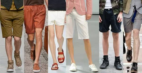 潮男简单短裤搭配什么鞋,潮男短裤训练