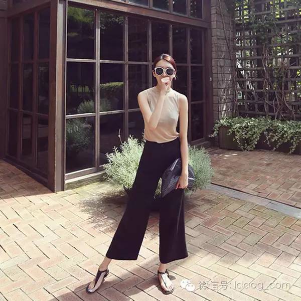 显高有型阔腿裤,胖mm大码有型阔腿裤