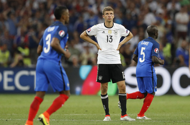 穆勒巴黎进球,欧洲杯法国vs德国托马斯穆勒