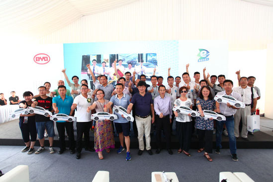 滴滴联手比亚迪共享汽车,比亚迪为滴滴新能源汽车代工