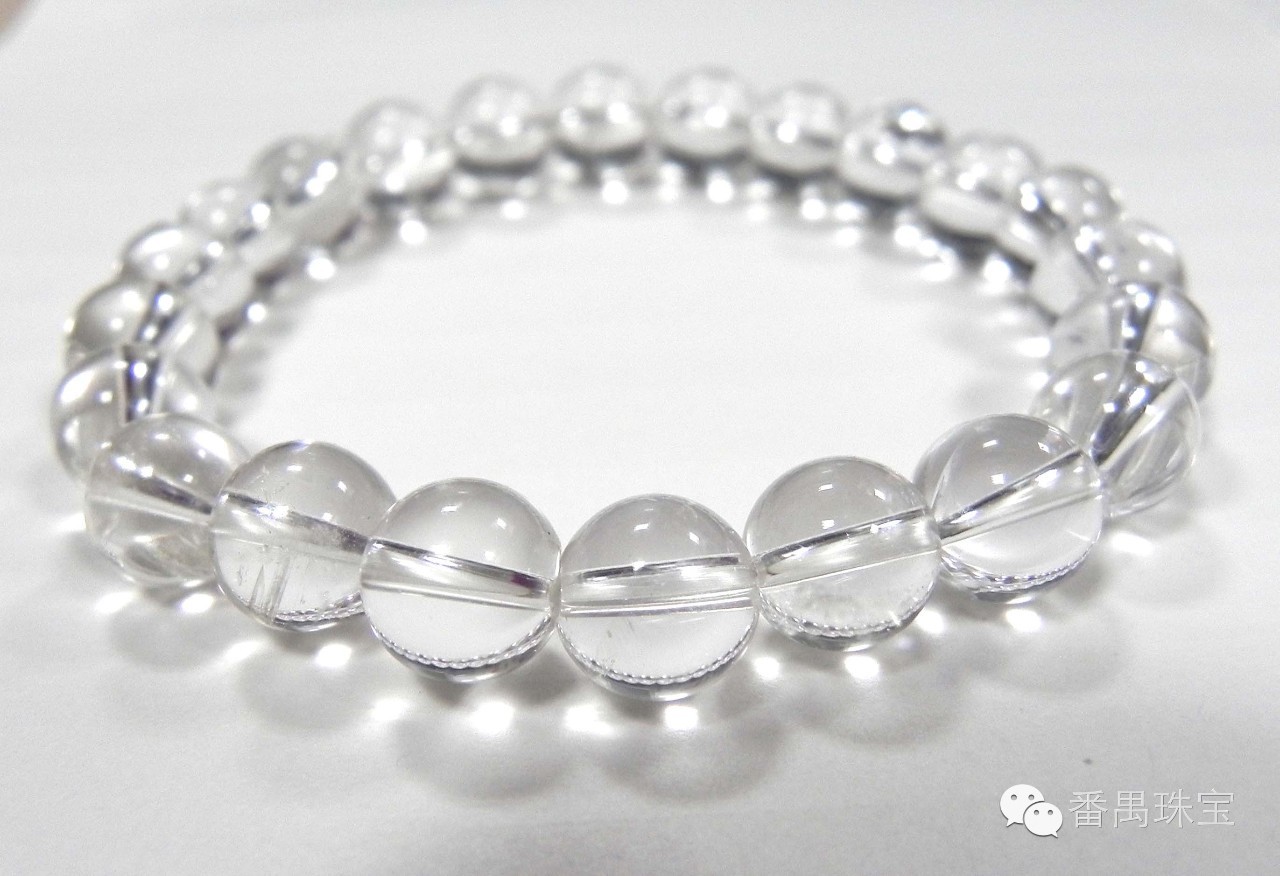 天然白水晶宝石,纯天然透明白水晶宝石