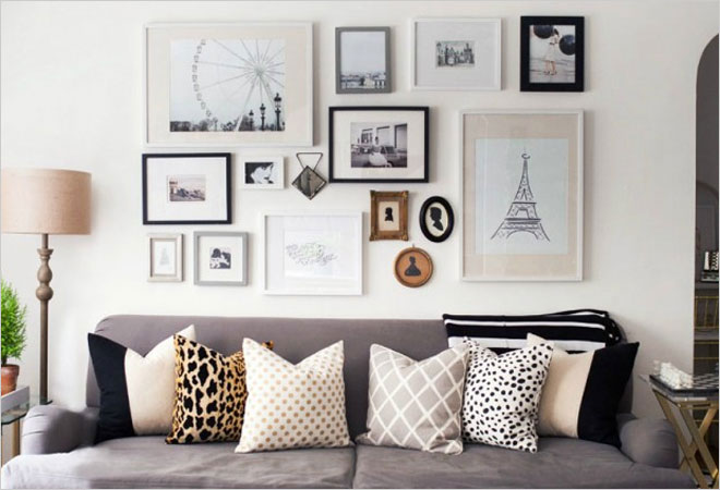 墙绘十字绣图片,农村客厅挂十字绣图