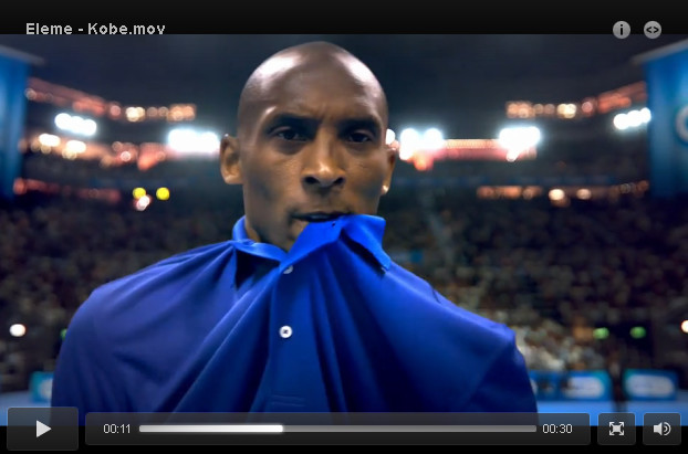 科比用大招助王祖蓝上演飞人式,科比帮中国队捡球