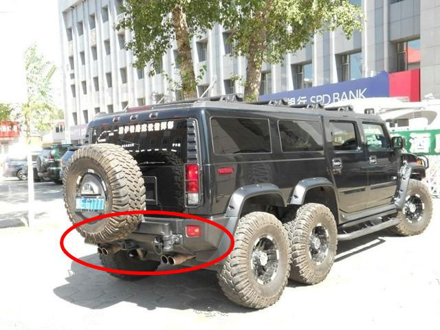 偶遇一辆哈弗h6,偶遇一辆帅车标不常见