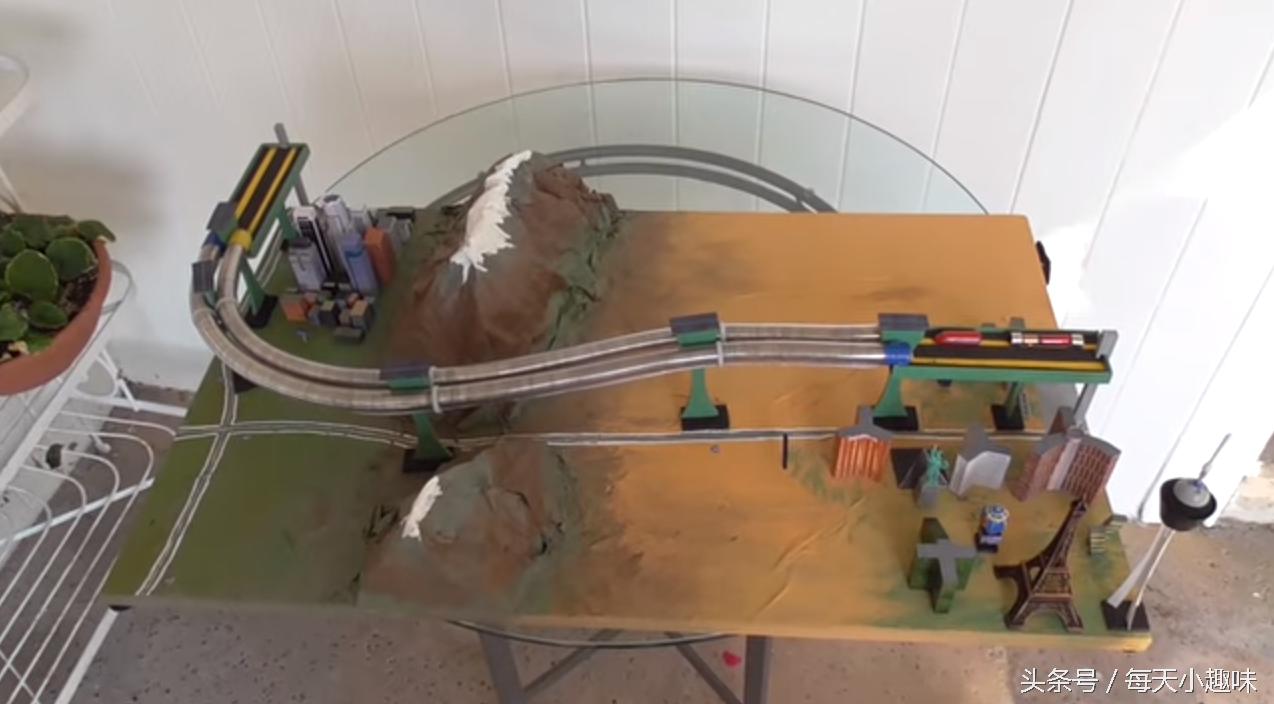 磁悬浮小火车小制作方法,自制磁吸小火车