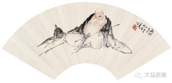 扇面作品65幅扇子拍卖价格,清代十三行檀香折扇拍卖价格
