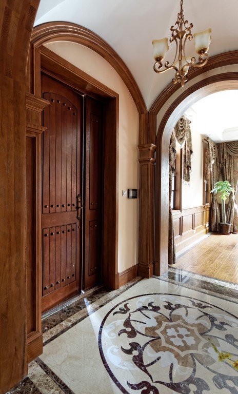 美式轻奢硬装100平,6万软装硬装90平