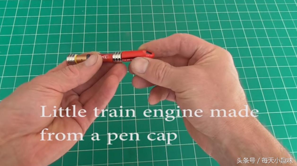 磁悬浮小火车小制作方法,自制磁吸小火车