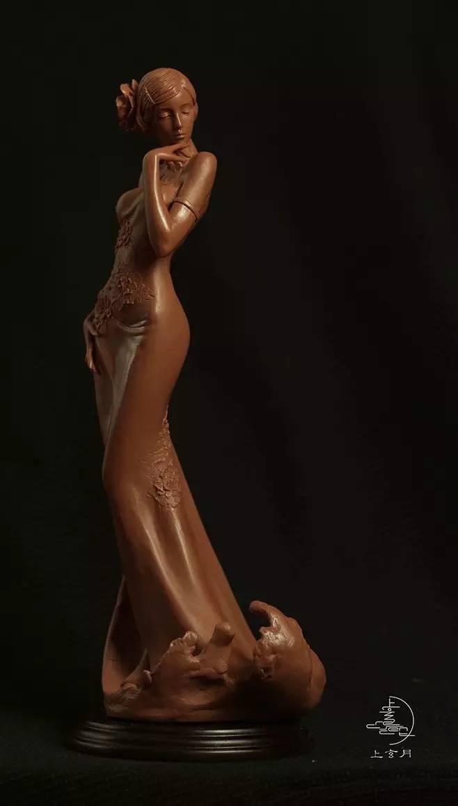 绸缎面料的高档旗袍,绸缎的旗袍