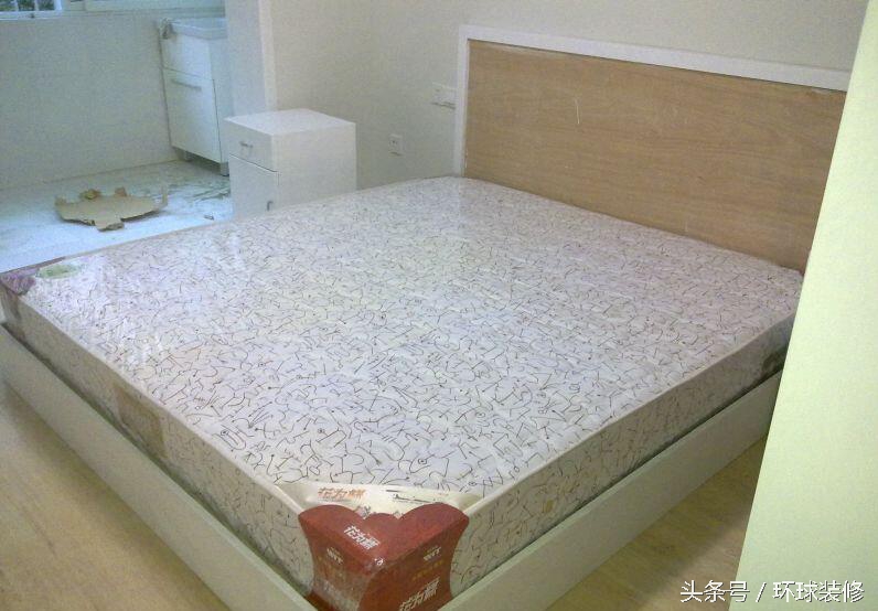 五十平清水房入住,55平方两房一厅四个人住精装房