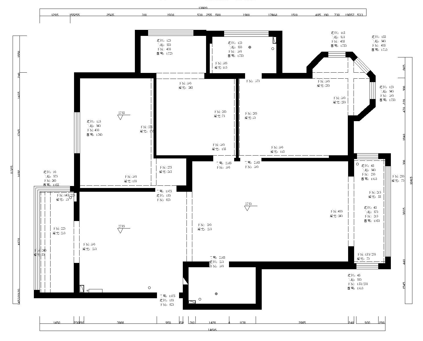 14万简欧装修效果图,14万装修90平方房子效果图