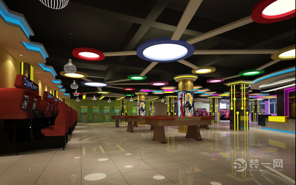 苏州电玩城装修设计,电玩城装修有什么风格