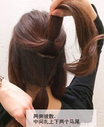 最新100种简单韩式盘发步骤图解,2款简单的盘发优雅更显气质
