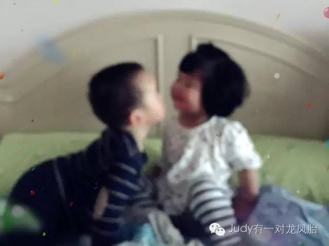 龙凤胎是怎样炼成的？Judy的小秘密哦，一般人我不告诉Ta