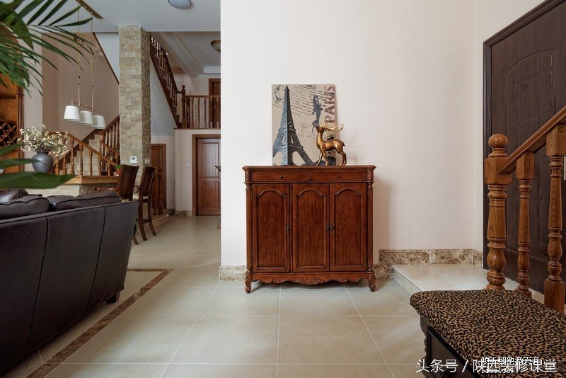 美式轻奢硬装100平,6万软装硬装90平