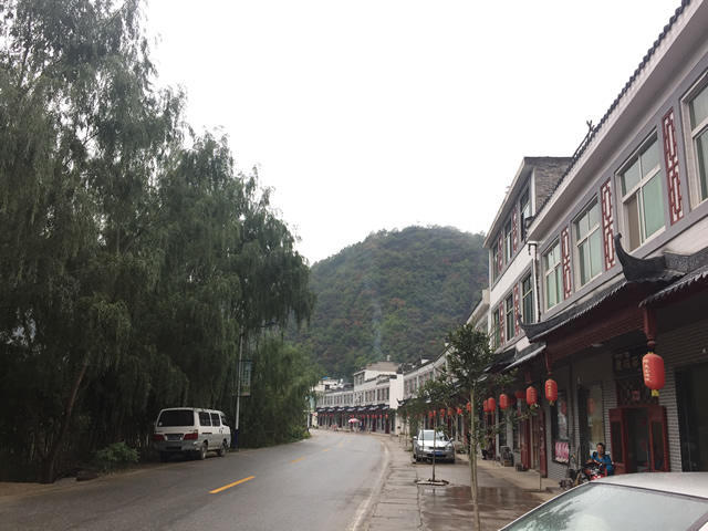 那些年，我们去金丝峡游玩路过的商南县太子坪村