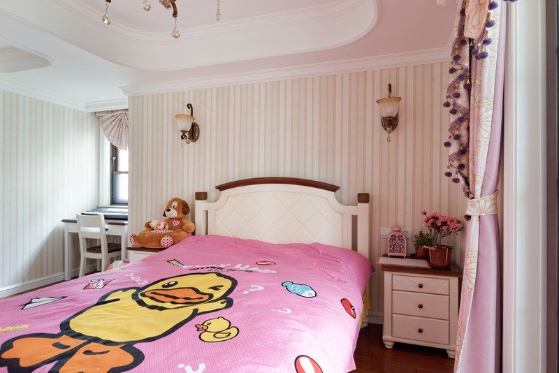 美式轻奢硬装100平,6万软装硬装90平