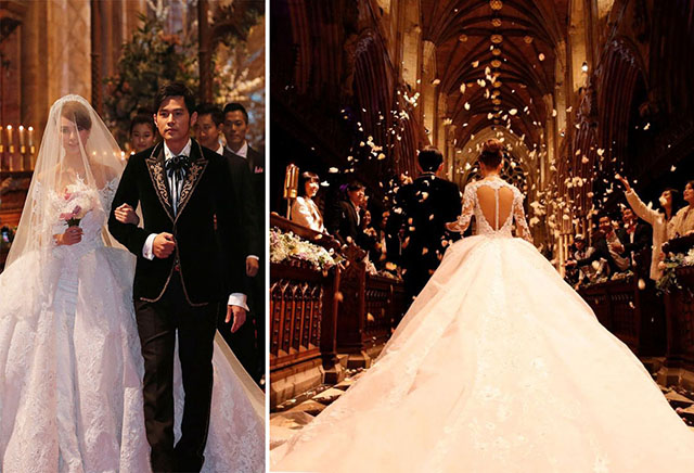 明星婚礼风格有哪些,盘点明星最甜蜜的婚礼
