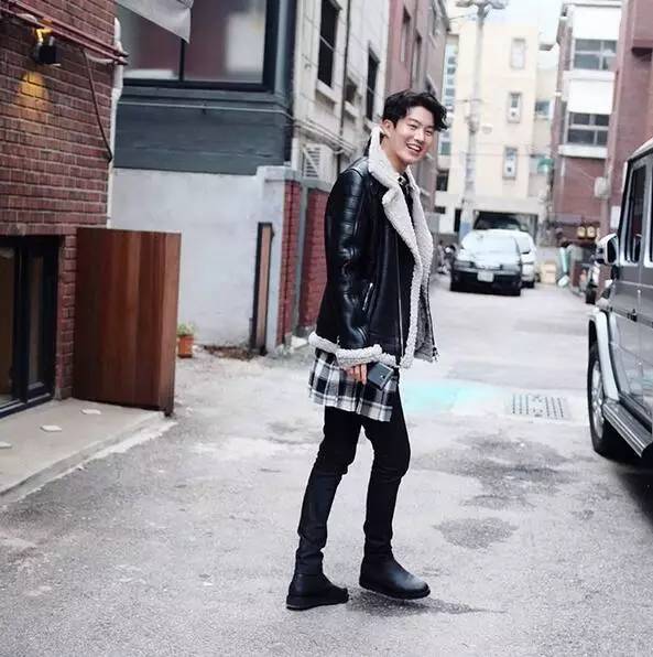 复古保暖夹克,belstaff剪羊毛飞行员夹克