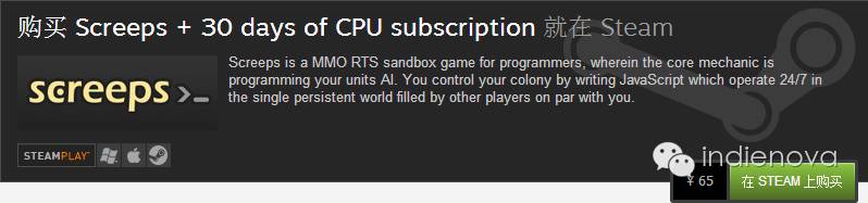 indienovaPicks：程序写累了就玩玩编程游戏吧