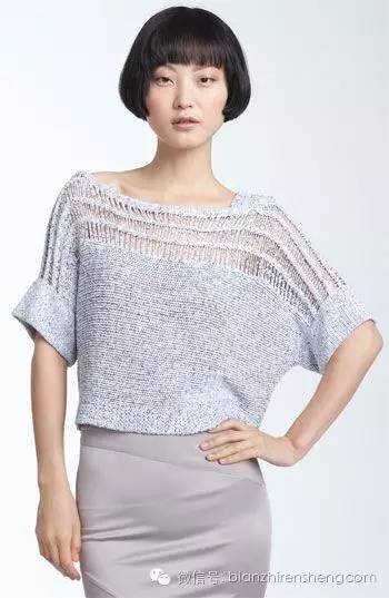 从上往下织的夏款编织教程合集,最新款最流行的镂空花样编织教程