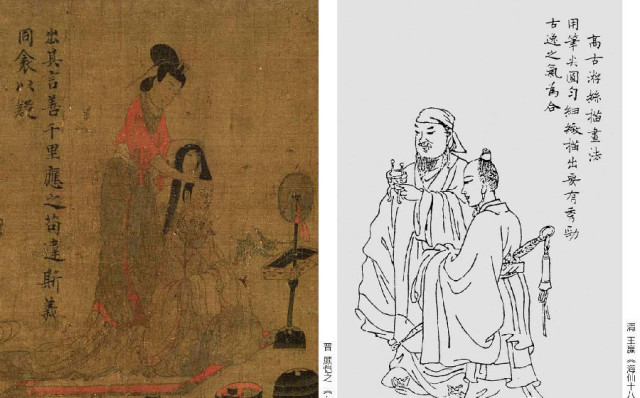 中国画线条的魅力十八描技法,中国画线描技法十八描