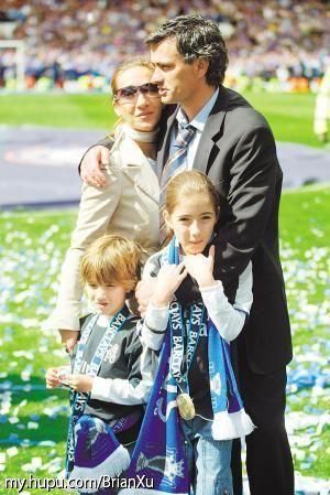 穆里尼奥女儿玛丽亚,穆里尼奥女儿小时候