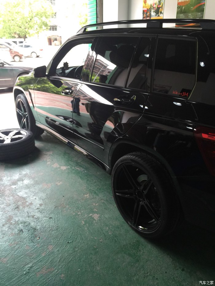 奔驰glk260老款升级新款,外观控汽车