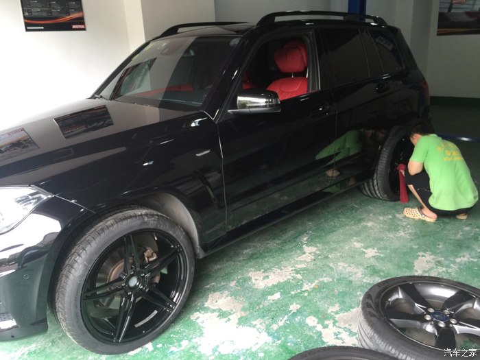 奔驰glk260老款升级新款,外观控汽车