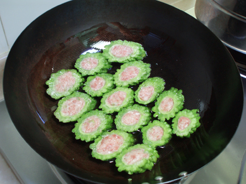 夏天必须吃的酿苦瓜,夏天去火的苦瓜