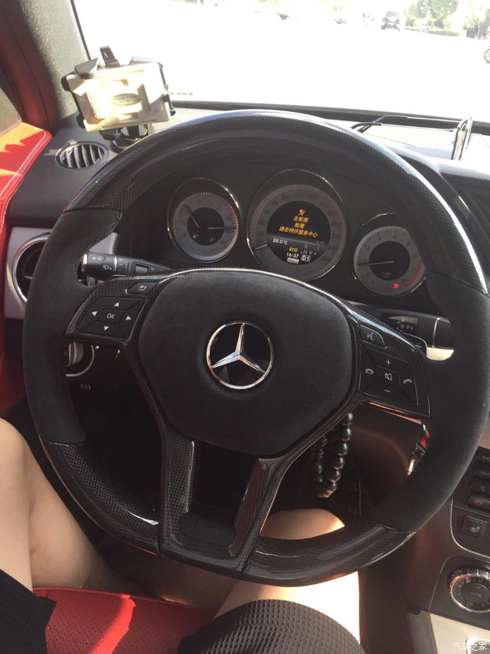 奔驰glk260老款升级新款,外观控汽车