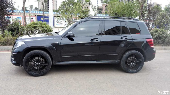 奔驰glk260老款升级新款,外观控汽车