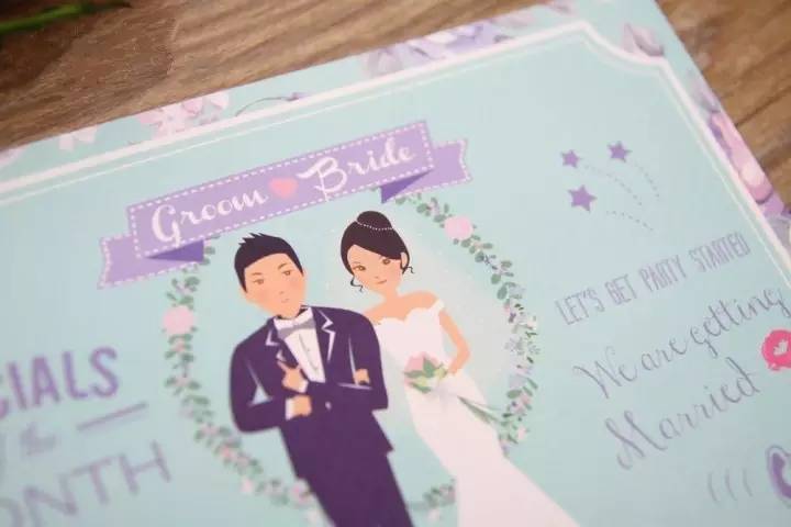 这张婚礼请柬有“毒”，还不速来围观！
