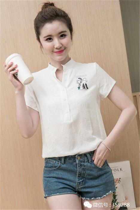 女童宽松时尚上衣,妈妈无袖减龄上衣宽松时尚版