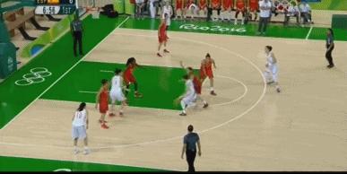 奥运女篮-中国68-89不敌西班牙邵婷空砍14分