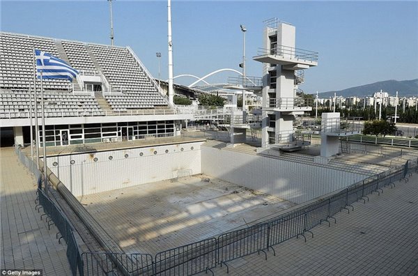 雅典奥运会场馆旧址,雅典废弃场馆