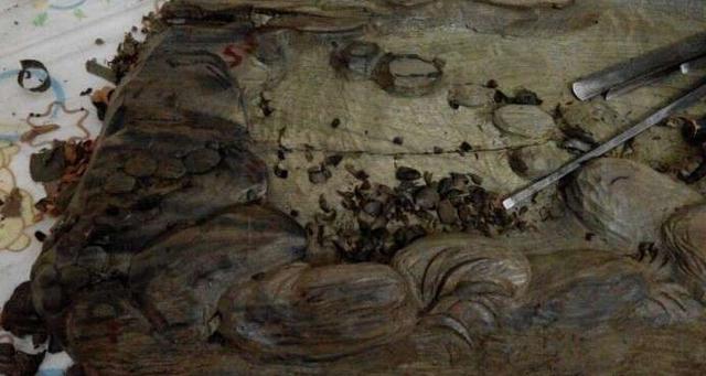 自制阴沉金丝楠小茶盘,阴沉木做茶盘全过程视频