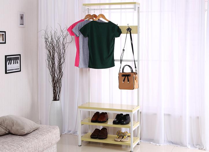 为什么小资女都爱衣帽架？看完感叹这才是收纳的艺术！