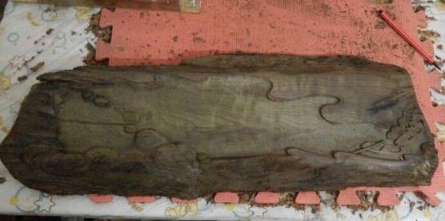 自制阴沉金丝楠小茶盘,阴沉木做茶盘全过程视频